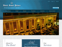 Tablet Screenshot of hoteljewelpalace.com